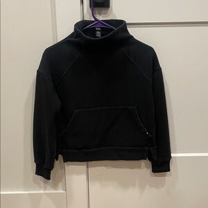 Athleta Girl Black Pullover Sweatshirt